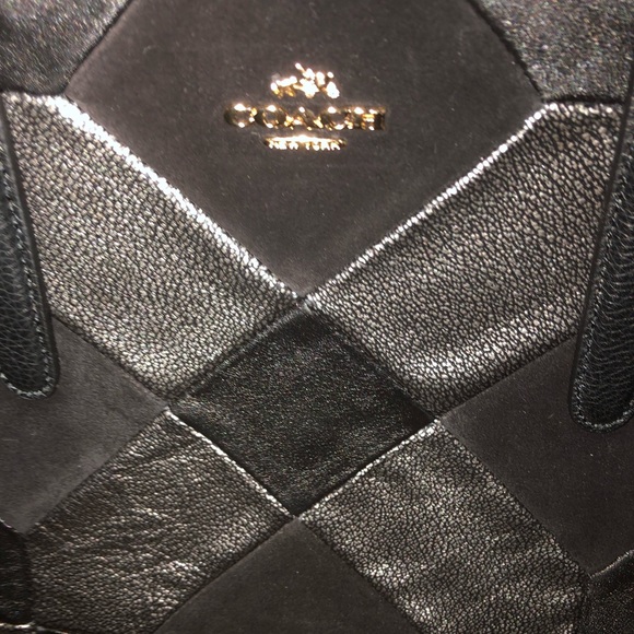 Coach Crosby Carryall Patchwork Leather Satchel - Picture 3 of 8